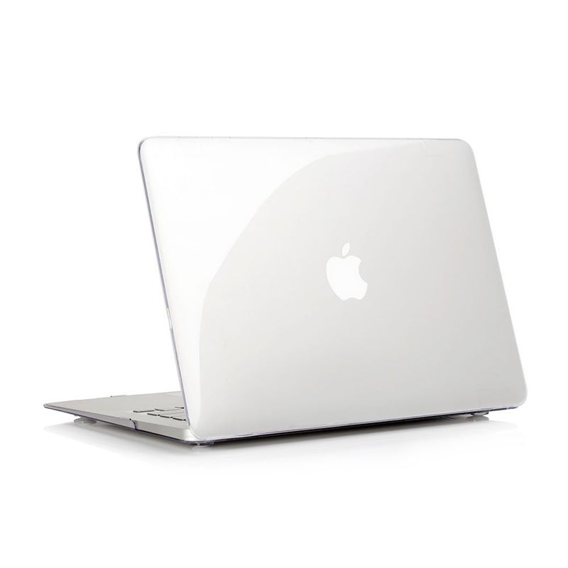 RUBAN Case Compatible with MacBook Air 13 Inch (Models: A1369 & A1466, Older Version 2010-2017 Release), Slim Snap On Hard Shell Protective Cover, (Crystal Clear) - Image 1